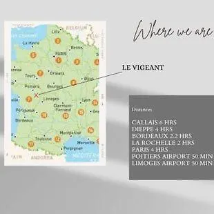 Casa de Férias Le No 2 Le Vigeant